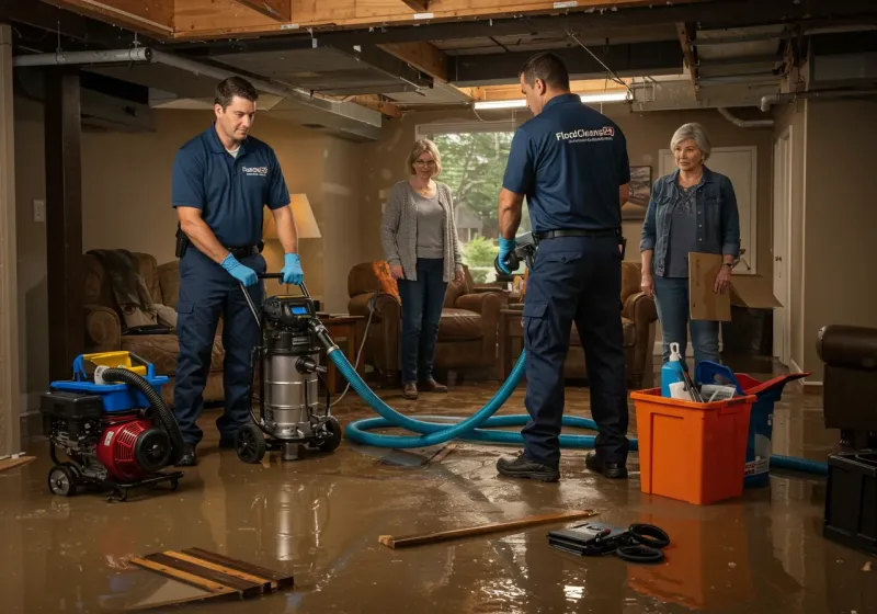 Basement Water Extraction and Removal Techniques process in Rutherford, PA